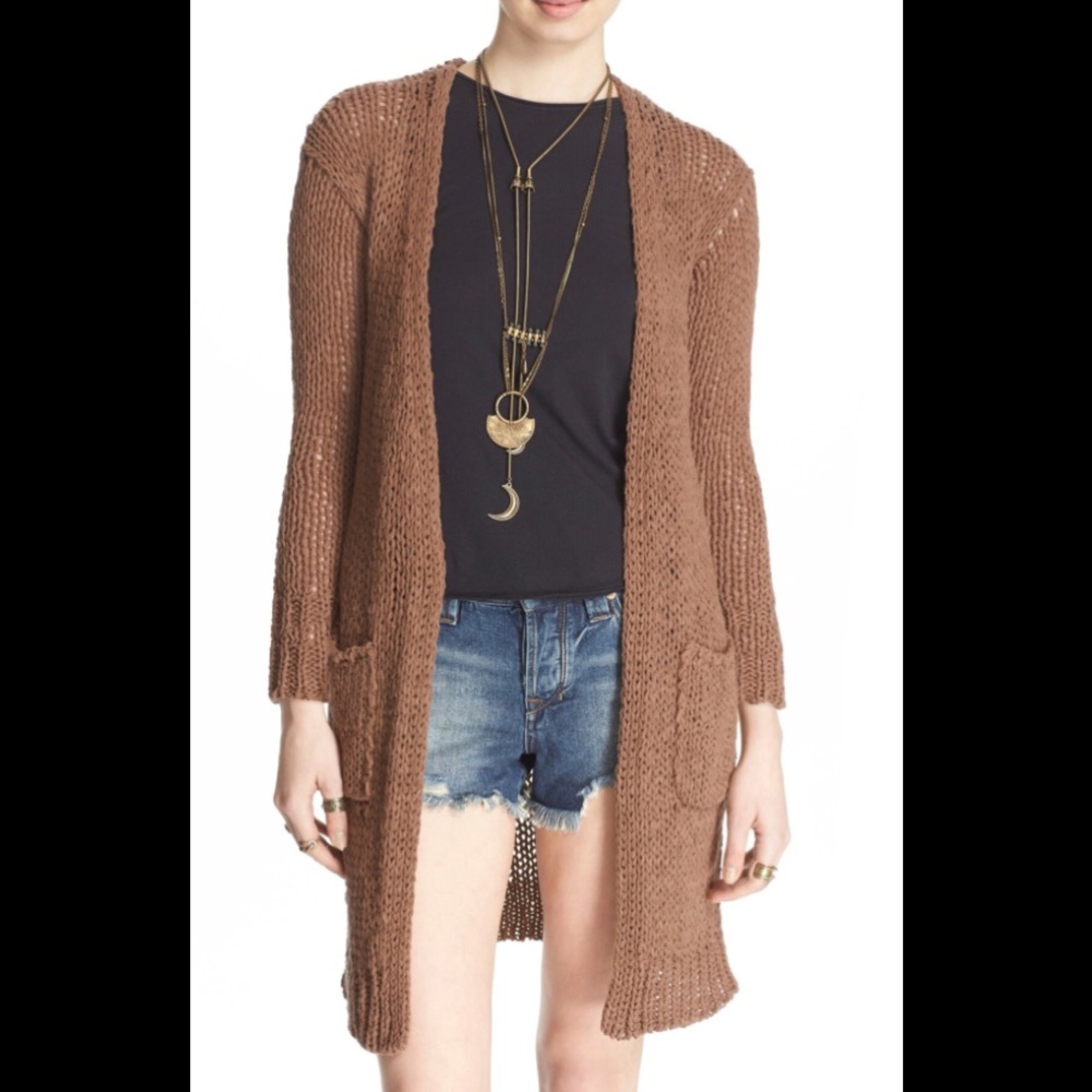 Free People Simply Sienna Cardigan Large